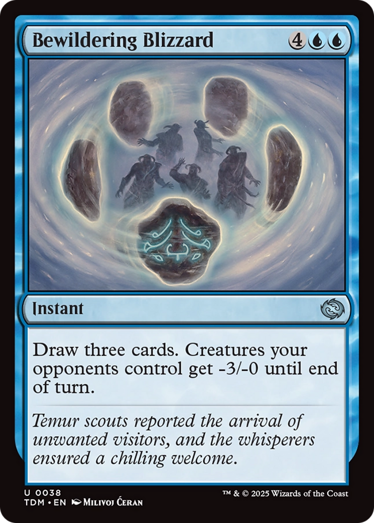 Bewildering Blizzard [Tarkir: Dragonstorm] | Cracking-Singles