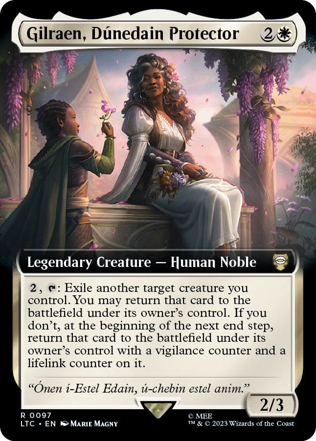 Gilraen, Dunedain Protector (Extended Art) [The Lord of the Rings: Tales of Middle-Earth Commander] | Cracking-Singles