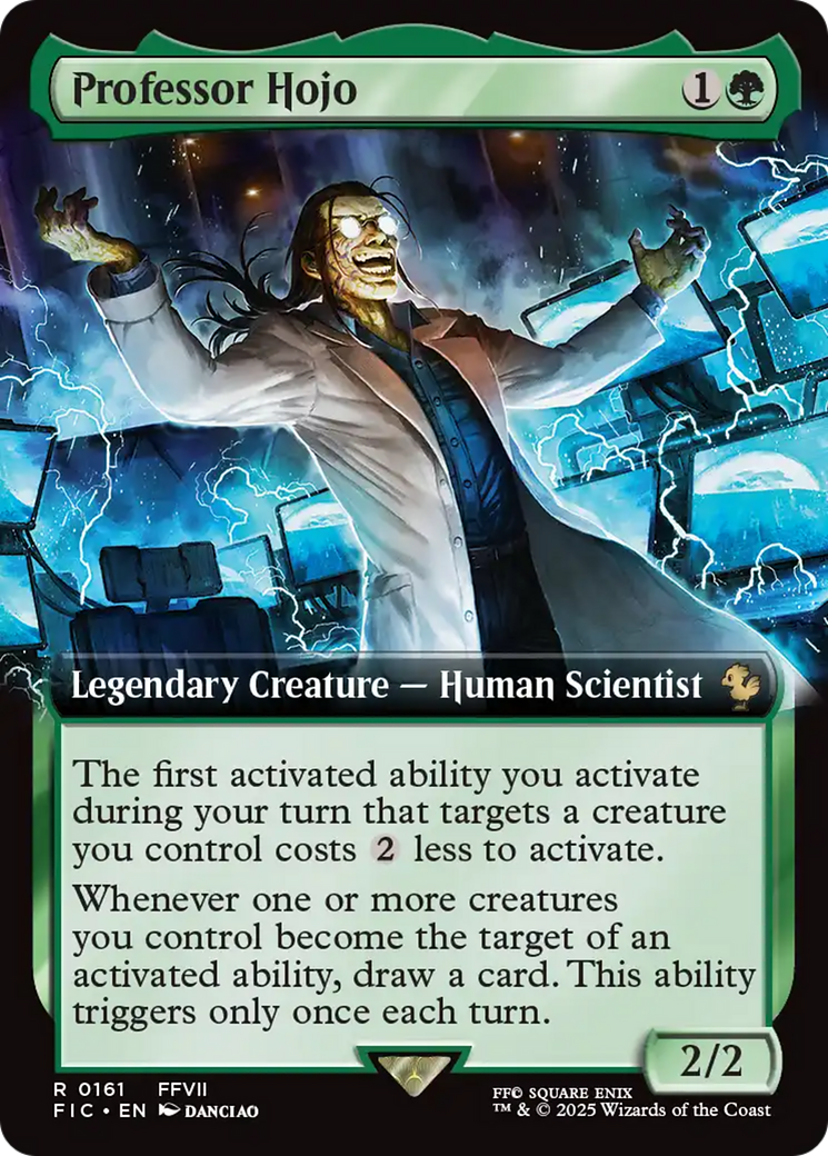 Professor Hojo (Extended Art) [FINAL FANTASY Commander] | Cracking-Singles