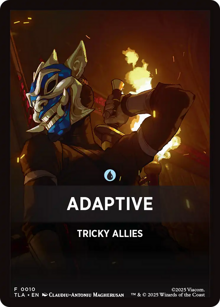Adaptive Theme Card [Avatar: The Last Airbender Tokens] | Cracking-Singles
