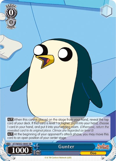 Gunter (AT/WX02-084S SR) [Adventure Time] | Cracking-Singles