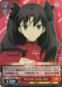Devilish Smile, Rin (FS/S34-E054 R) [Fate/Stay Night [Unlimited Blade Works]] | Cracking-Singles