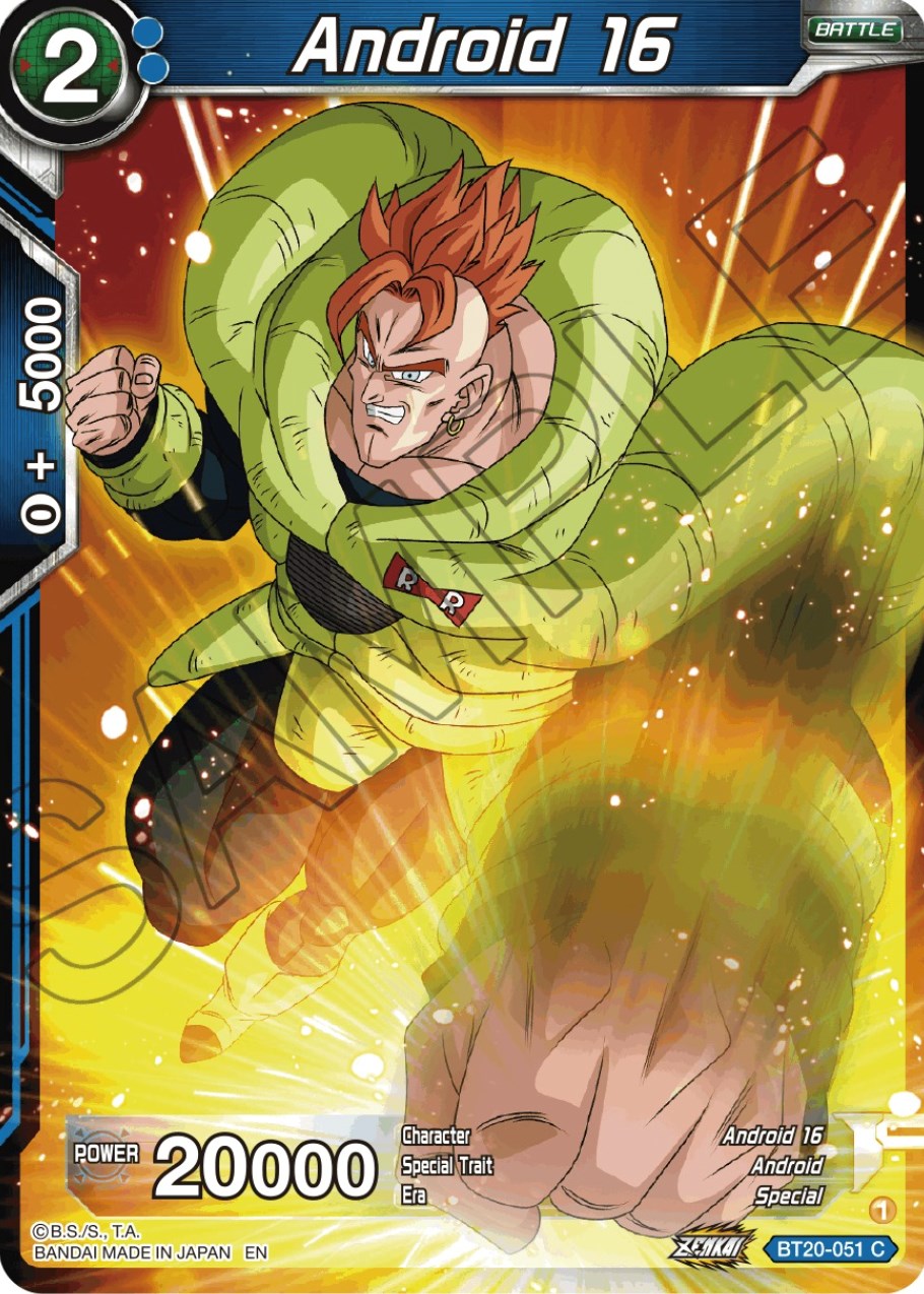 Android 16 (BT20-051) [Power Absorbed] | Cracking-Singles
