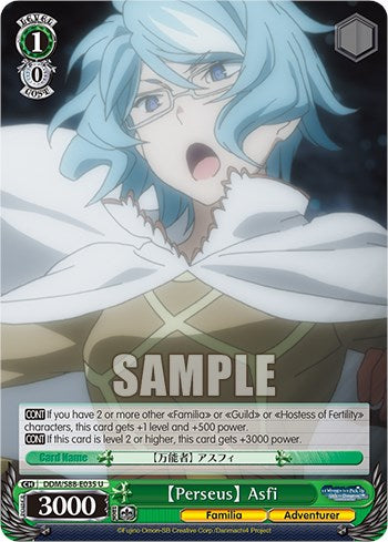 Perseus Asfi (DDM/S88-E035 U) [Is it Wrong to Try to Pick Up Girls in a Dungeon?] | Cracking-Singles