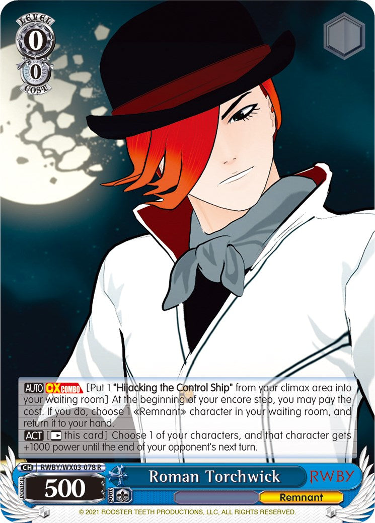 Roman Torchwick (RWBY/WX03-078 R) [RWBY] | Cracking-Singles
