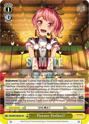 Picture Perfect? [BanG Dream! Girls Band Party! 5th Anniversary] | Cracking-Singles