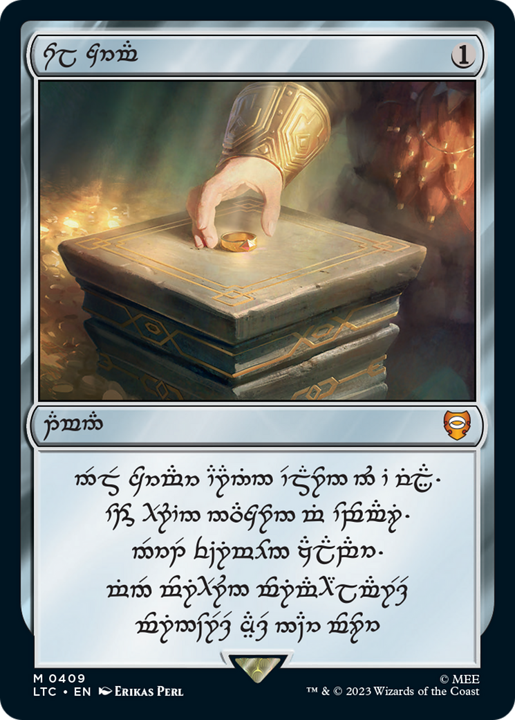 Sol Ring (409) (Dwarven Serialized) [The Lord of the Rings: Tales of Middle-Earth Commander] | Cracking-Singles