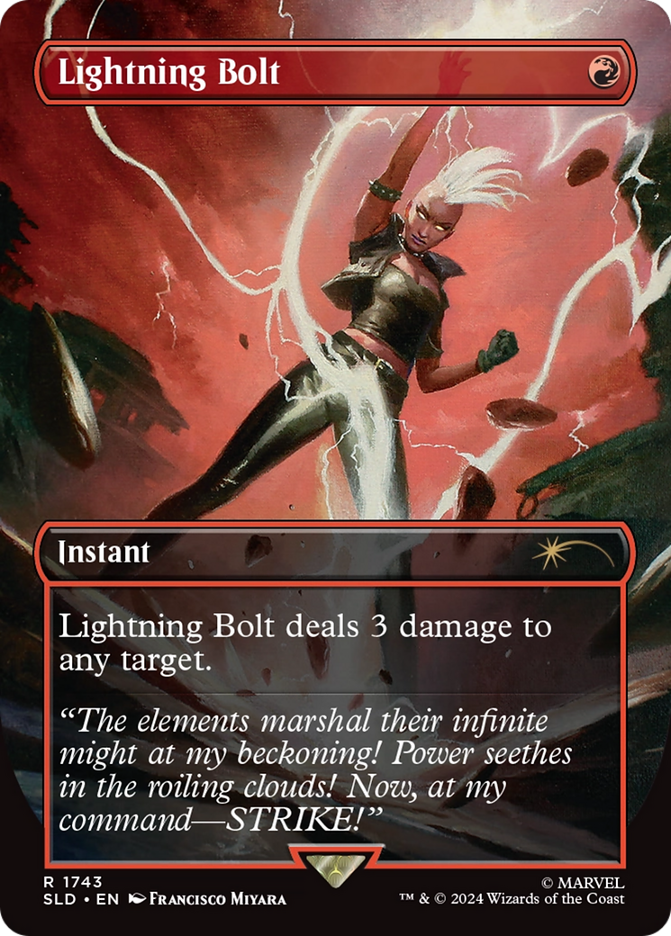 Lightning Bolt (1743) [Secret Lair Drop Series] | Cracking-Singles
