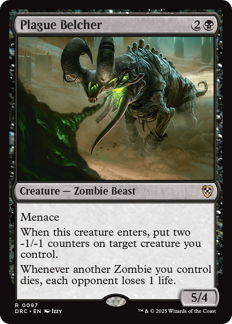 Plague Belcher [Aetherdrift Commander] | Cracking-Singles