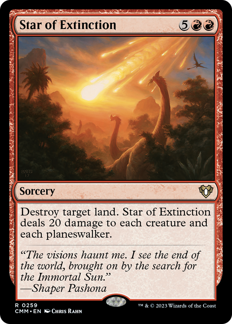 Star of Extinction [Commander Masters] | Cracking-Singles