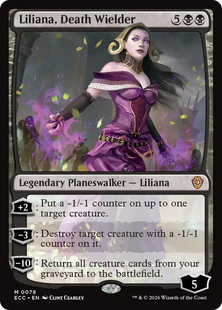 Liliana, Death Wielder [Lorwyn Eclipsed Commander] | Cracking-Singles