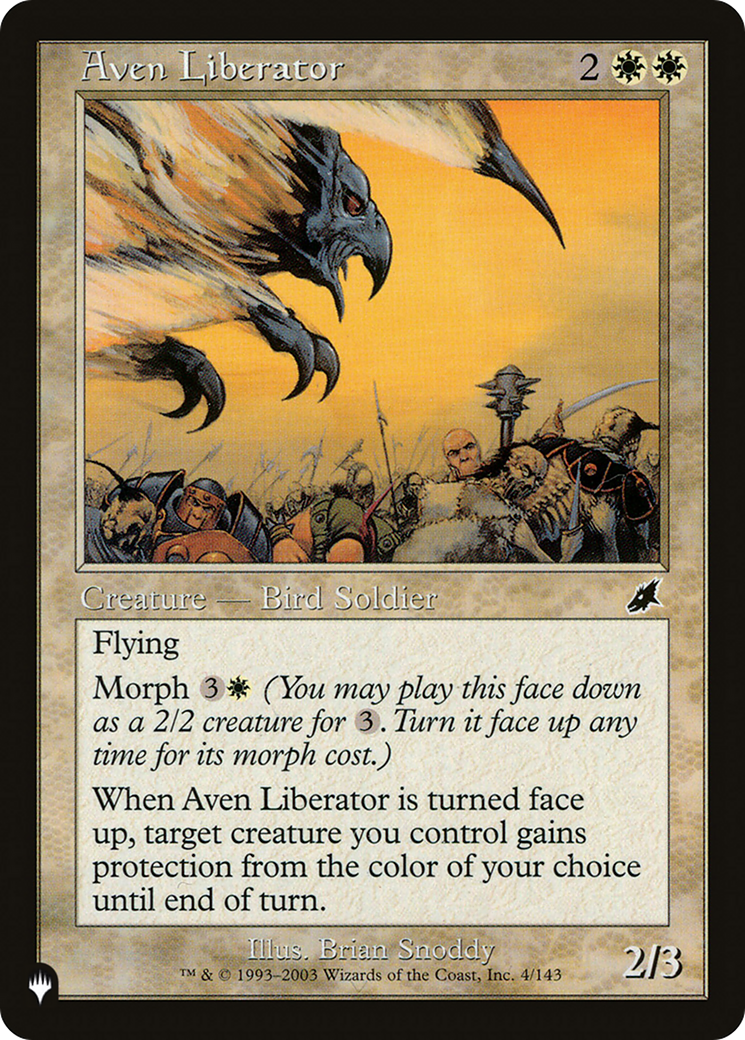 Aven Liberator [The List] | Cracking-Singles