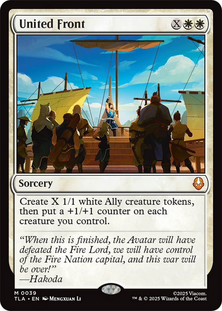 United Front [Avatar: The Last Airbender] | Cracking-Singles