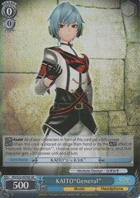 KAITO"General" (PD/S22-E078S SR) [Hatsune Miku -Project DIVA- f] | Cracking-Singles