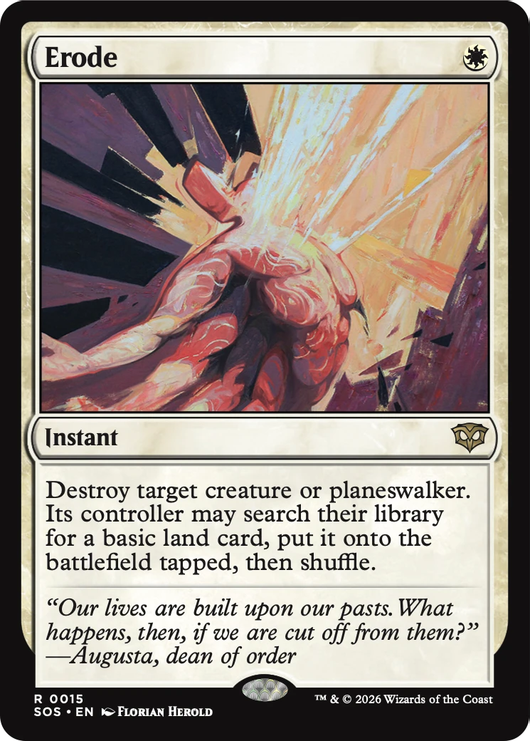 Erode [Secrets of Strixhaven] | Cracking-Singles