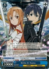 Kirito & Asuna (SAO/S20-E104 TD) [Sword Art Online] | Cracking-Singles