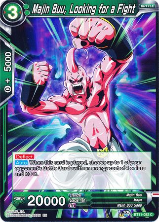 Majin Buu, Looking for a Fight (BT11-082) [Vermilion Bloodline] | Cracking-Singles