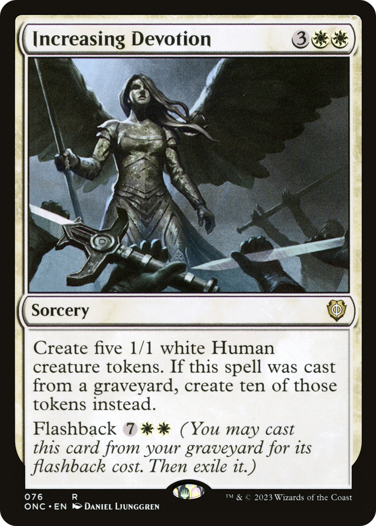 Increasing Devotion [Phyrexia: All Will Be One Commander] | Cracking-Singles