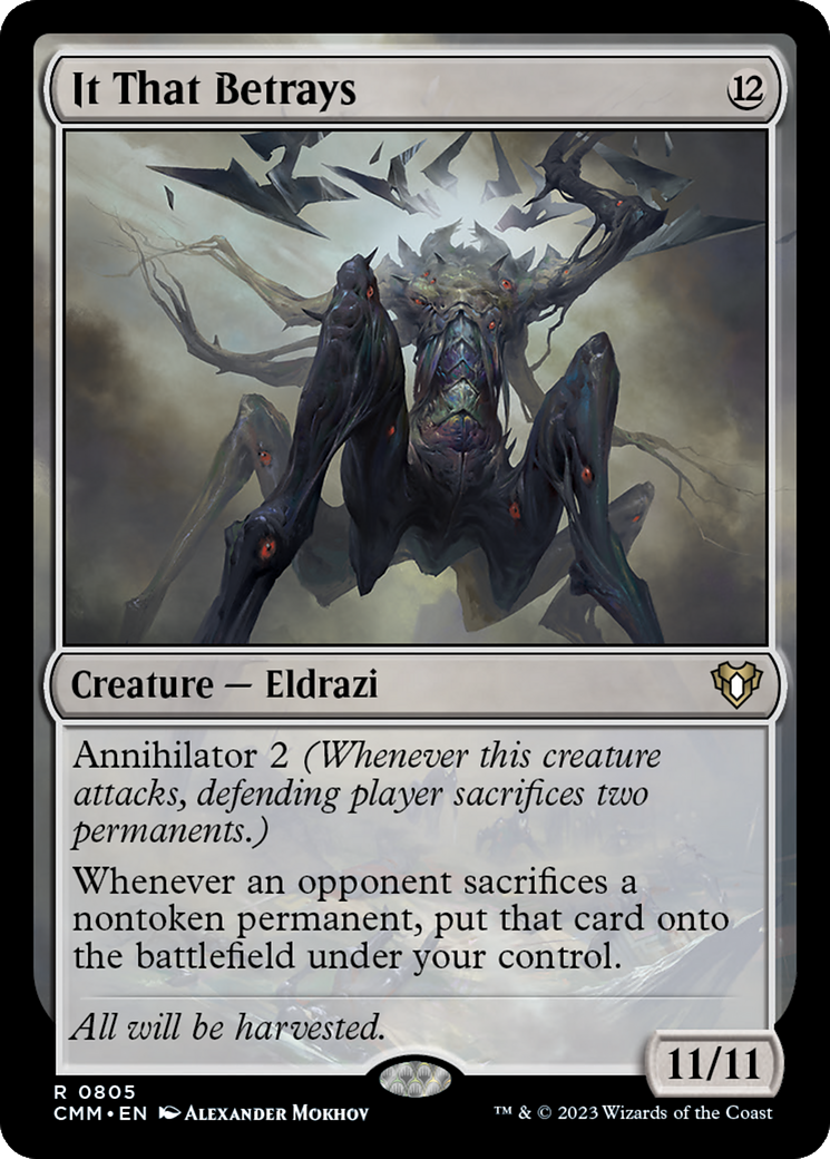 It That Betrays [Commander Masters] | Cracking-Singles