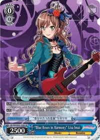 "Blue Roses in Harmony" Lisa Imai (BD/EN-W03-103H HR) [BanG Dream! Girls Band Party! MULTI LIVE] | Cracking-Singles