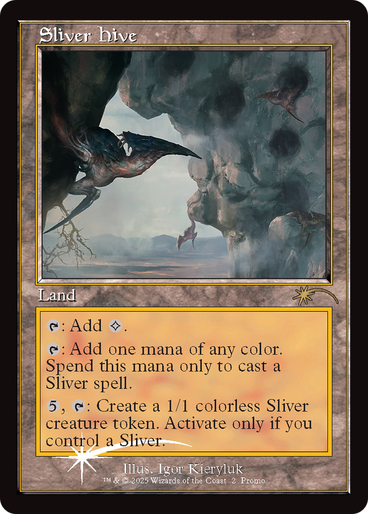 Sliver Hive (Retro Frame) [Secret Lair Drop Series] | Cracking-Singles
