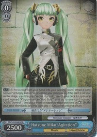 Hatsune Miku"Agitation" (PD/S22-E080S SR) [Hatsune Miku -Project DIVA- f] | Cracking-Singles