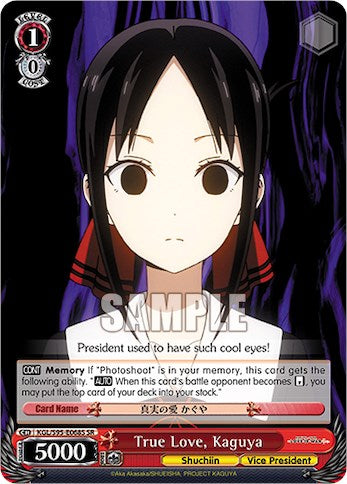 True Love, Kaguya [Kaguya-Sama: Love is War?] | Cracking-Singles