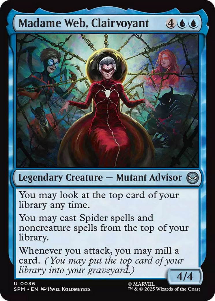Madame Web, Clairvoyant [Marvel's Spider-Man] | Cracking-Singles