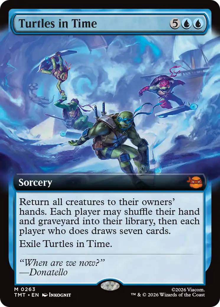 Turtles in Time (Extended Art) [Teenage Mutant Ninja Turtles] | Cracking-Singles