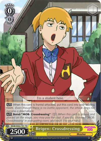 Reigen: Crossdressing (MOB/SX02-T01 TD) [Mob Psycho 100] | Cracking-Singles