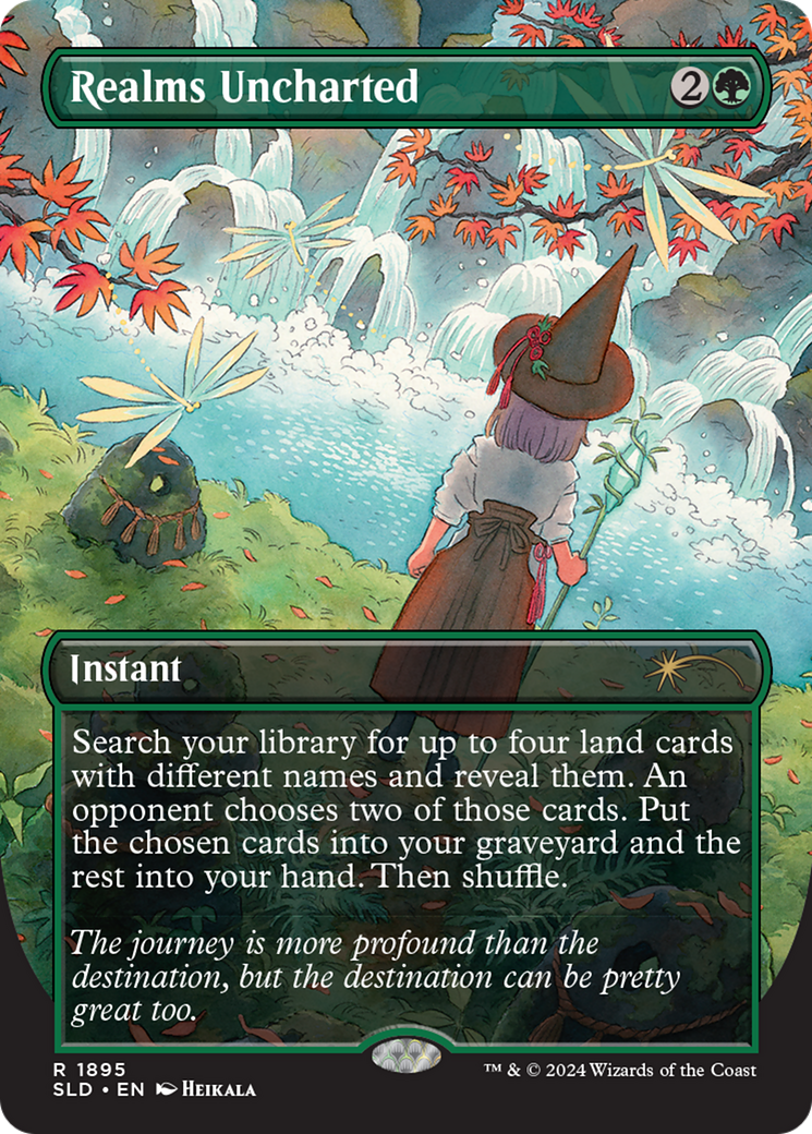Realms Uncharted (Rainbow Foil) [Secret Lair Drop Series] | Cracking-Singles