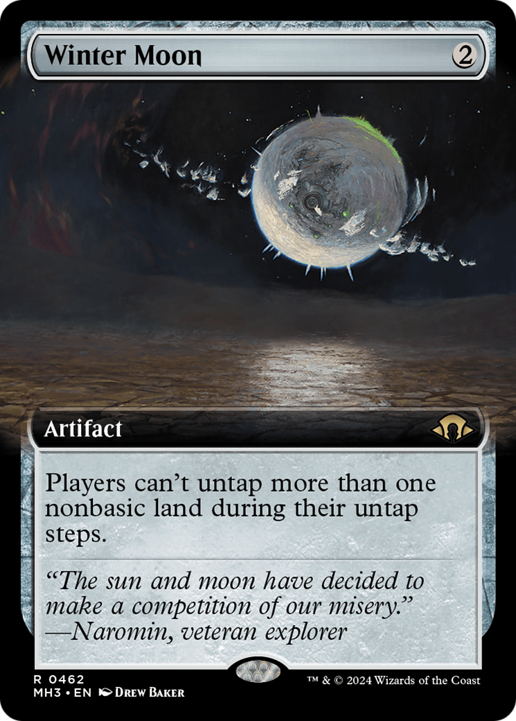 Winter Moon (Extended Art) [Modern Horizons 3] | Cracking-Singles