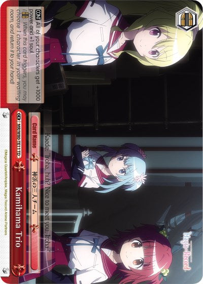 Kamihama Trio (MR/W80-TE11 TD) [Magia Record: Puella Magi Madoka Magica [Side Story] (Anime)] | Cracking-Singles