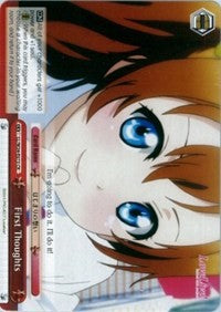 First Thoughts (LL/W24-E073 CR) [Love Live!] | Cracking-Singles