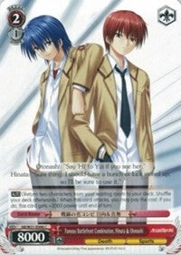 Famous Battlefront Combination, Hinata & Otonashi (AB/W31-E096 C) [Angel Beats! Re:Edit] | Cracking-Singles