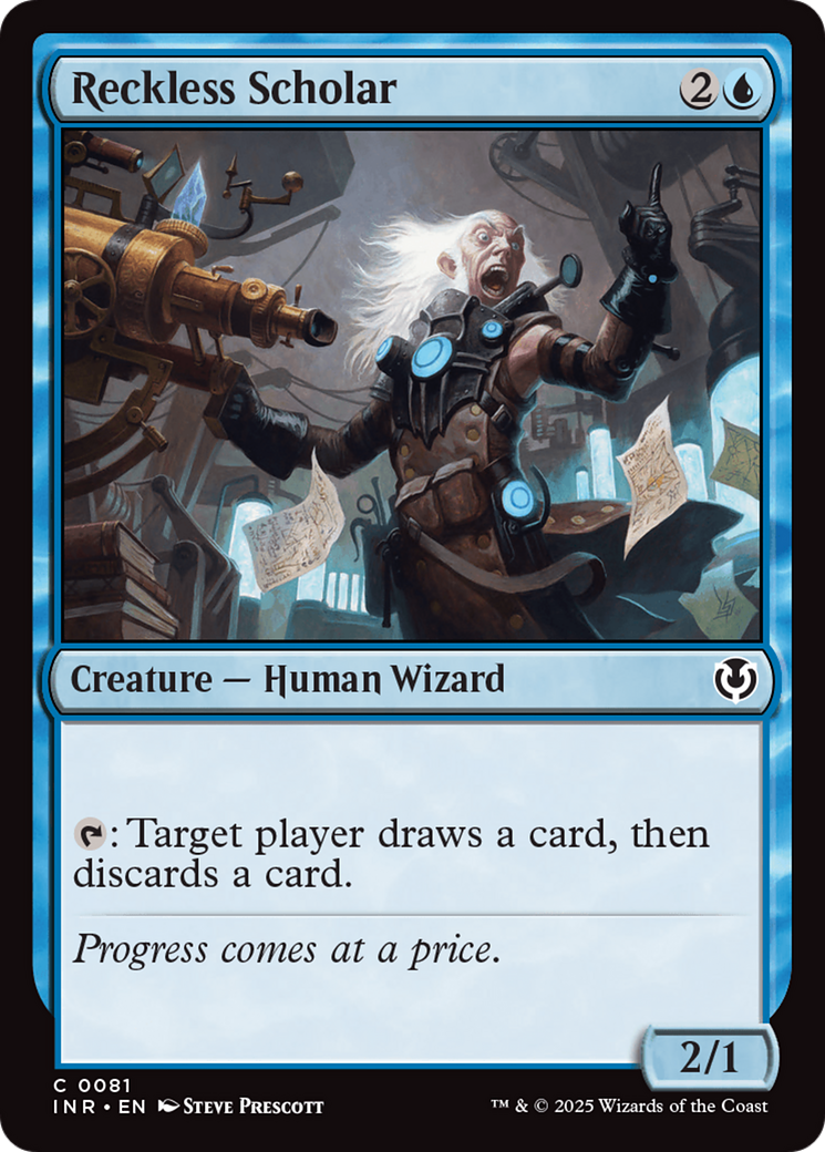 Reckless Scholar [Innistrad Remastered] | Cracking-Singles