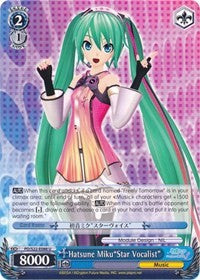 Hatsune Miku"Star Vocalist" (PD/S22-E088 U) [Hatsune Miku -Project DIVA- f] | Cracking-Singles