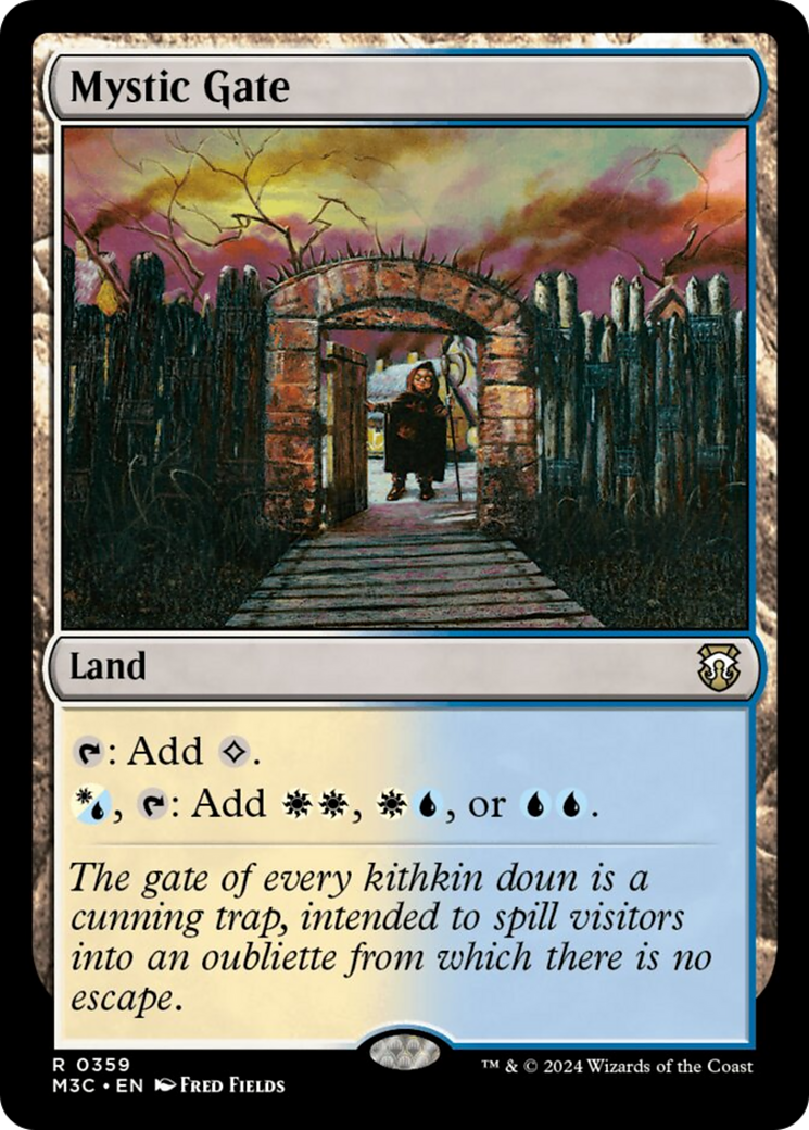 Mystic Gate (Ripple Foil) [Modern Horizons 3 Commander] | Cracking-Singles