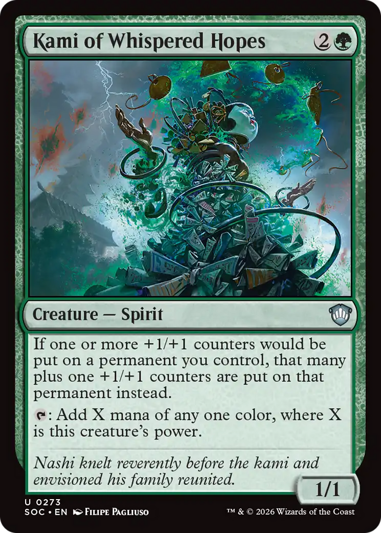 Kami of Whispered Hopes [Secrets of Strixhaven Commander] | Cracking-Singles