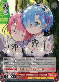 Canopy-Piercing Sunlight, Rem & Ram (RZ/S46-E035S SR) [Re:ZERO] | Cracking-Singles