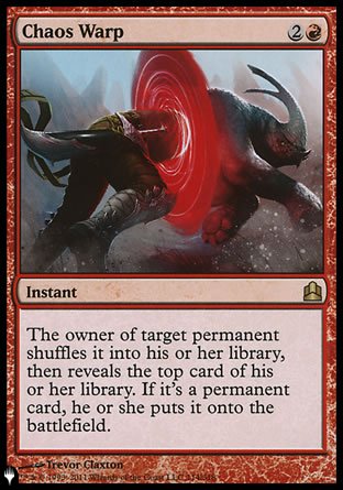 Chaos Warp (CMD) [The List] | Cracking-Singles