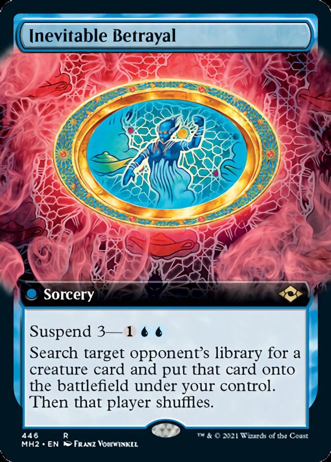 Inevitable Betrayal (Extended Art) [Modern Horizons 2] | Cracking-Singles