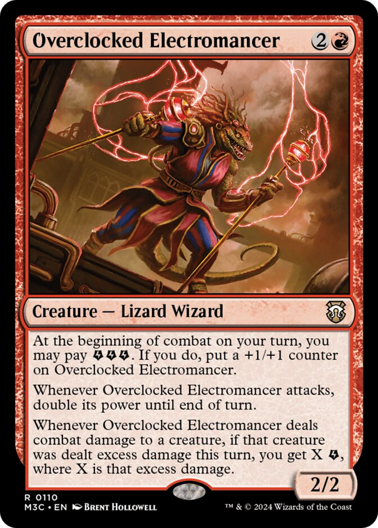 Overclocked Electromancer [Modern Horizons 3 Commander] | Cracking-Singles