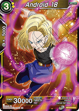 Android 18 (Common) (BT13-110) [Supreme Rivalry] | Cracking-Singles