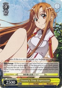 Asuna's True Expression (SAO/S20-E009 U) [Sword Art Online] | Cracking-Singles