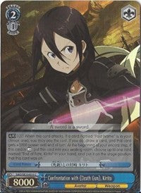Confrontation with Death Gun, Kirito (SAO/SE23-E33 C) (Parallel Foil) [Sword Art Online II] | Cracking-Singles