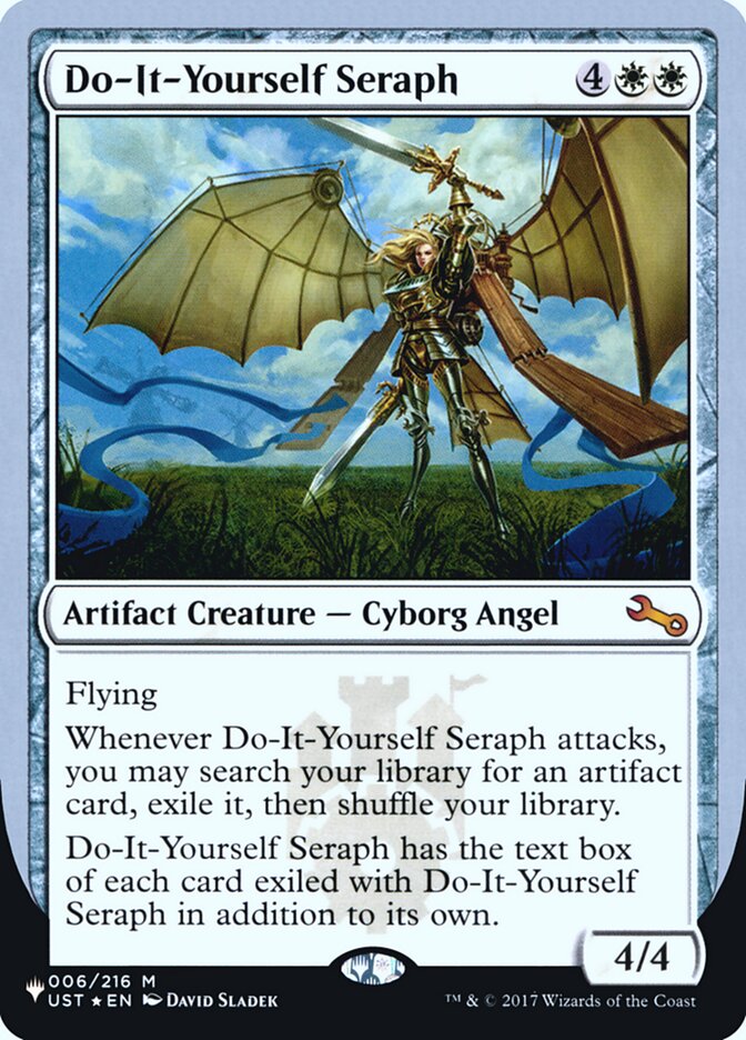 Do-It-Yourself Seraph (Unfinity Foil Edition) [The List] | Cracking-Singles