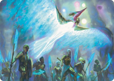Otharri, Suns' Glory Art Card [Phyrexia: All Will Be One Art Series] | Cracking-Singles