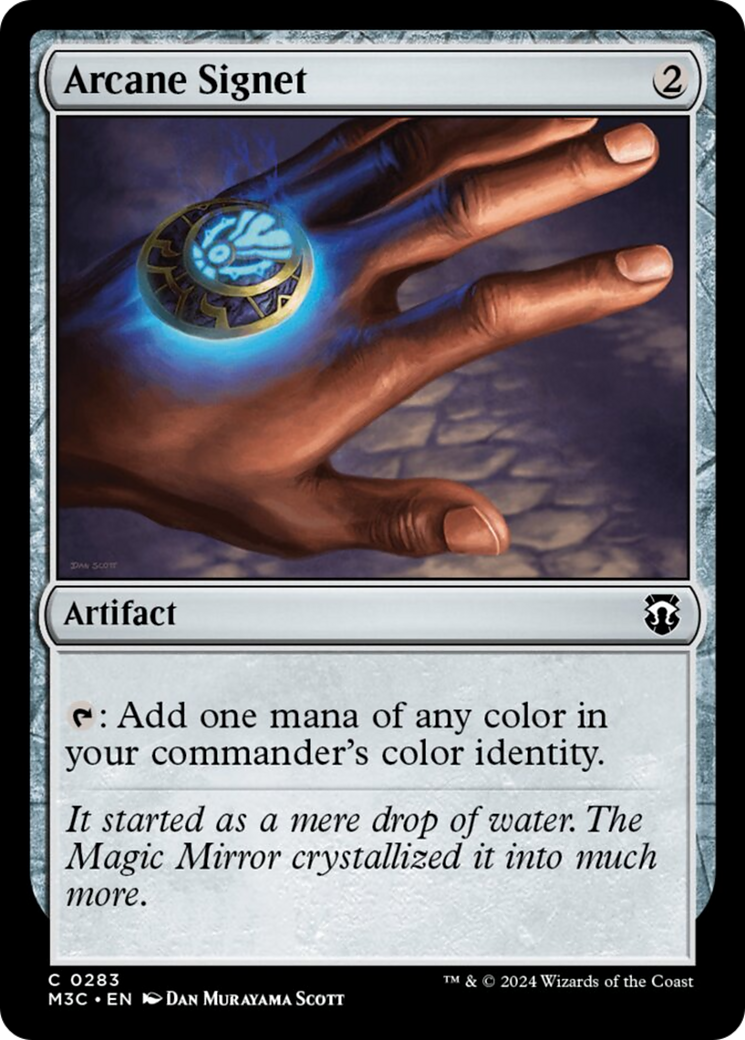 Arcane Signet (Ripple Foil) [Modern Horizons 3 Commander] | Cracking-Singles