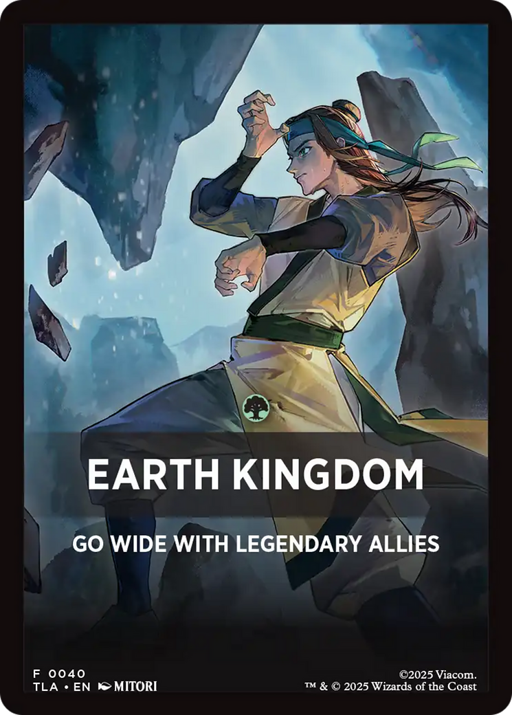 Earth Kingdom Theme Card [Avatar: The Last Airbender Tokens] | Cracking-Singles